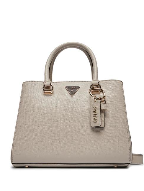 GUESS NOELLE Bolso de mano, con bandolera gris pardo - Bolsos Mujer