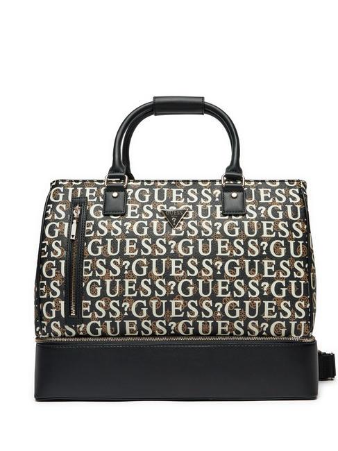 GUESS STRARK Bolsa de fin de semana marrón múltiple - Bolsas de viaje