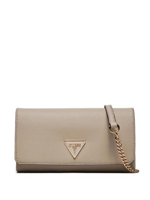 GUESS NOELLE  Mini bolso con bandolera gris pardo - Bolsos Mujer