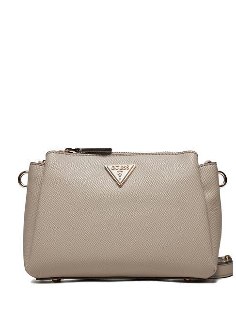 GUESS NOELLE Bolsa de hombro gris pardo - Bolsos Mujer