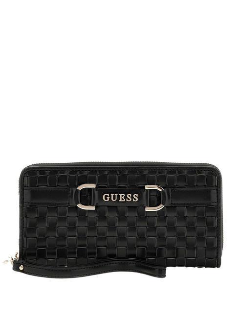 GUESS MAJKA Cartera con cremallera NEGRO - Carteras Mujer