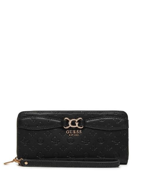 GUESS ARLENA  Cartera con pulsera logotipo negro - Carteras Mujer