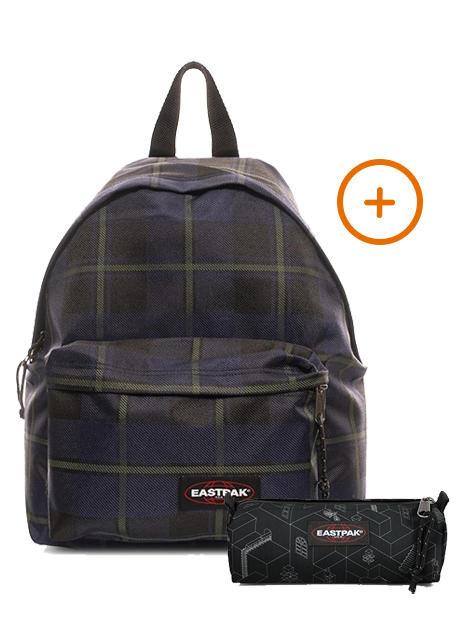 EASTPAK PADDED PAK'R + BENCHMARK SINGLE Mochila + Estuche controles nocturnos - Mochilas Escuela & Tiempo Libre