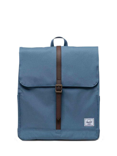 HERSCHEL CITY New Mochila azul acero - Mochilas Escuela & Tiempo Libre