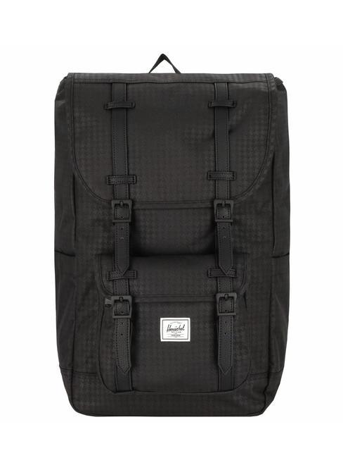 HERSCHEL LITTLE AMERICA  Mochila de tamaño estándar relieve de pata de gallo - Mochilas Escuela & Tiempo Libre