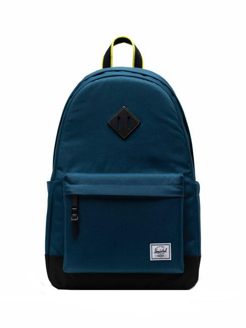 HERSCHEL HERITAGE  Mochila azul legión/negro/onagra - Mochilas Escuela & Tiempo Libre