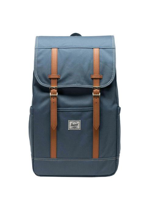 HERSCHEL RETREAT Mochila espejismo azul/puntada blanca - Mochilas Escuela & Tiempo Libre