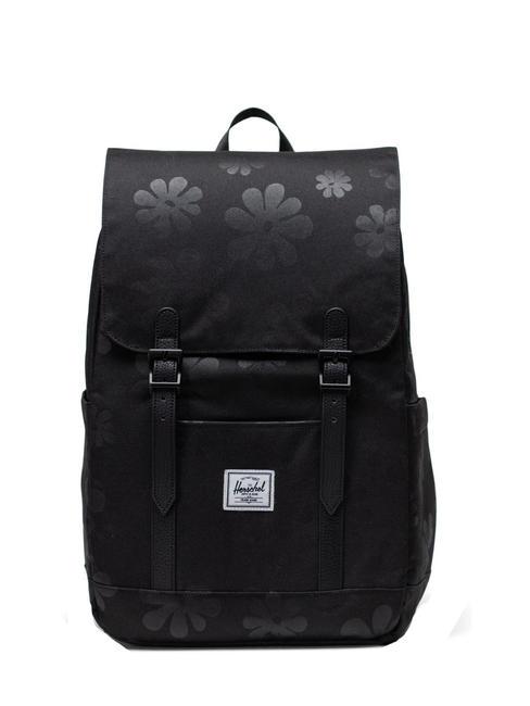 HERSCHEL RETREAT  Mochila para PC de 14" sol floral negro - Mochilas Escuela & Tiempo Libre