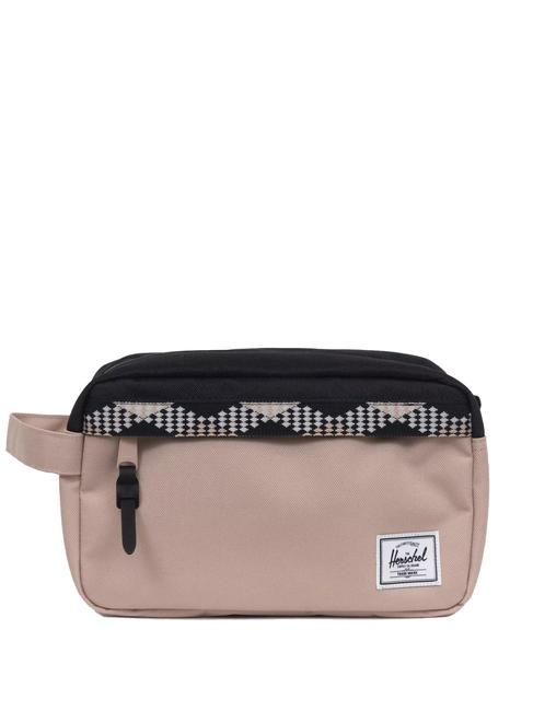 HERSCHEL CHAPTER Viajes Belleza topo claro/negro - Neceser