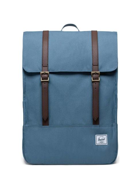 HERSCHEL SURVEY  Mochila de PET reciclado azul acero - Mochilas Escuela & Tiempo Libre