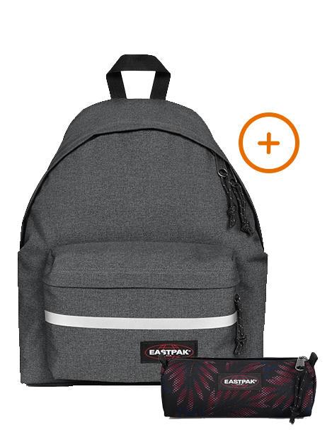 EASTPAK PADDED BIKE + BENCHMARK SINGLE Mochila + Estuche BlackDenim - Mochilas Escuela & Tiempo Libre