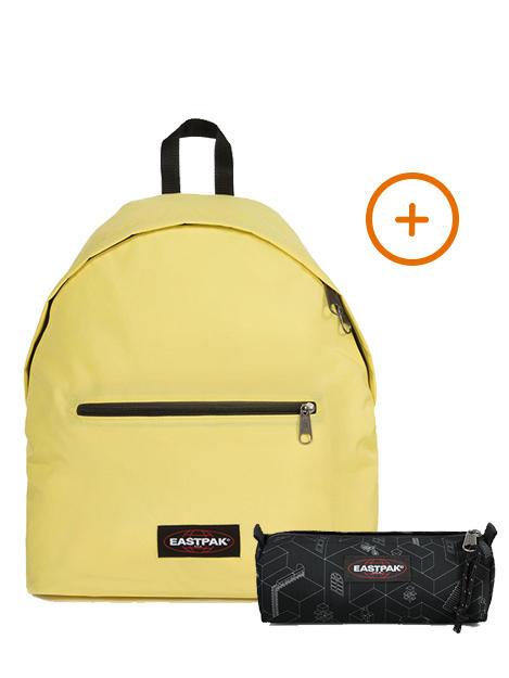 EASTPAK PADDED INSTANT + BENCHMARK SINGLE Mochila + Estuche playera instantánea - Mochilas Escuela & Tiempo Libre