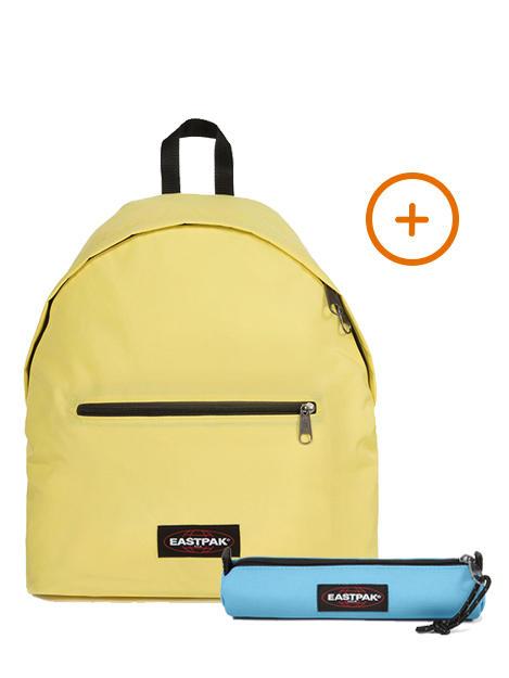 EASTPAK PADDED INSTANT + SMALL ROUND SINGLE Mochila + Estuche playera instantánea - Mochilas Escuela & Tiempo Libre