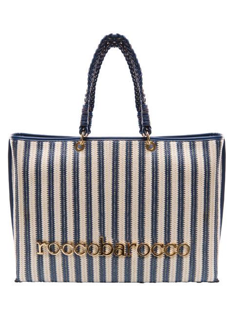 ROCCOBAROCCO ALTEA Bolsa de la compra azul - Bolsos Mujer