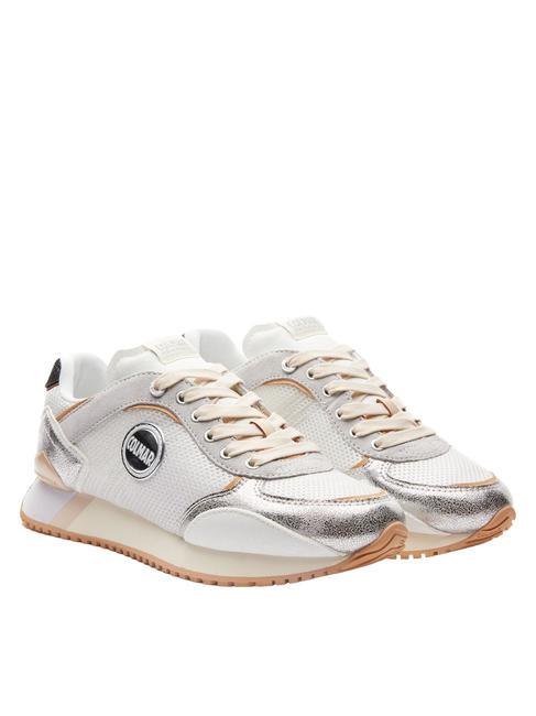 COLMAR TRAVIS PLUS COLORS Zapatillas plata-blanco-beige - Zapatos unisex