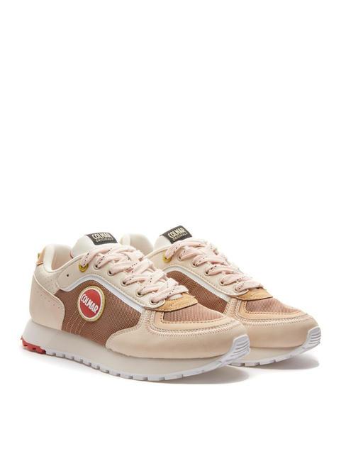 COLMAR TRAVIS TOASTY Zapatillas beige-coral-rosa claro - Zapatos Mujer