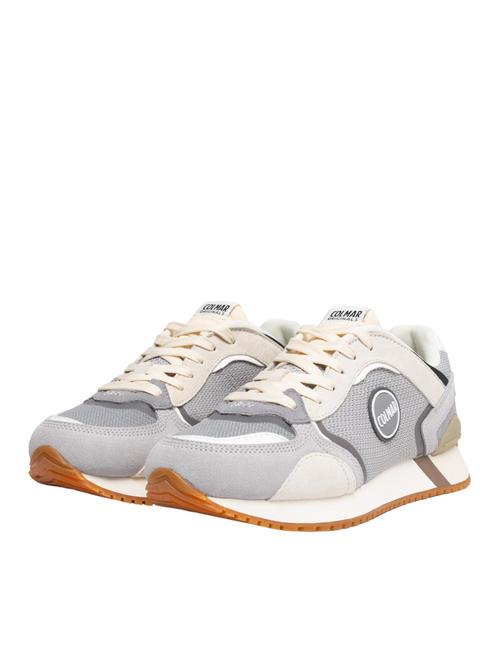 COLMAR TRAVIS PLUS WIRES Zapatillas gris claro-gris-blanco apagado - Zapatos Hombre