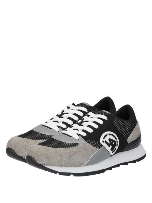 GUESS FANO Zapatillas negro gris blanco - Zapatos Hombre