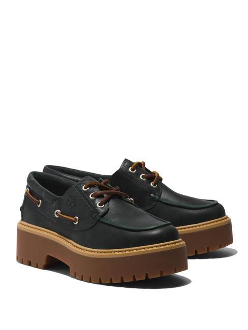 TIMBERLAND STONE STREET  zapatos altos de cuero costra - Zapatos Mujer