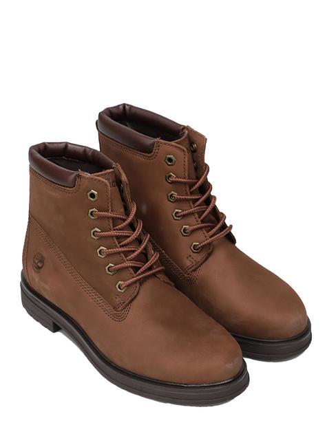 TIMBERLAND HANNOVER HILL 6  botines con tacón de 3,6 cm marron oscuro - Zapatos Mujer