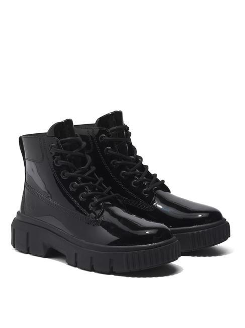 TIMBERLAND VIBRAM Botines de piel Jetblack - Zapatos Mujer