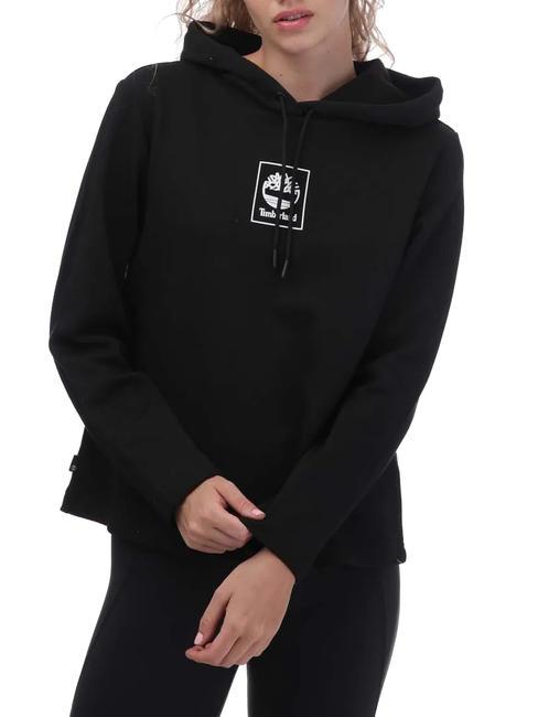 TIMBERLAND STACK LOGO  Sudadera NEGRO - Sudaderas de mujer