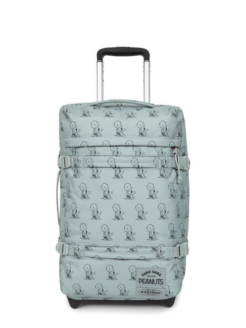 EASTPAK TRANSIT'R S PEANUTS Carro para equipaje de mano cacahuetes de menta - Equipaje de mano