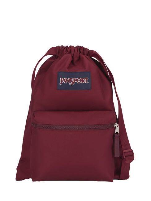 JANSPORT DRAWSACK Bolsa rojizo - Mochilas Escuela & Tiempo Libre