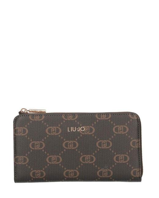 LIUJO MANHATTAN Bolsita de billetera moca - Carteras Mujer