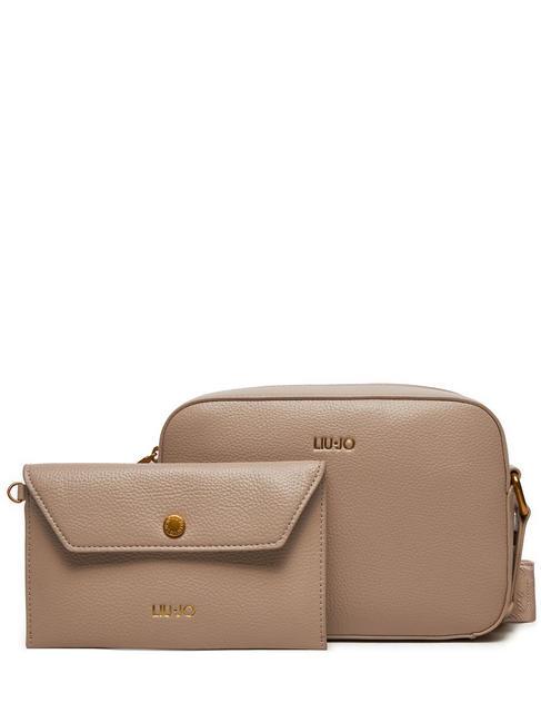 LIUJO PAKUNA Mini bolso de hombro gris paloma claro - Bolsos Mujer