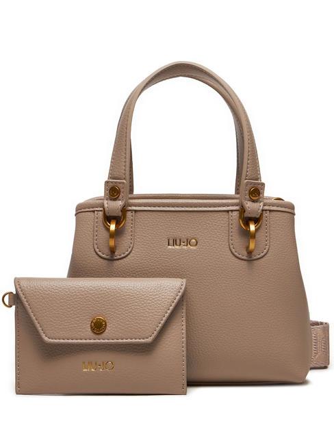 LIUJO PAKUNA  Mini bolso de mano, con bandolera gris paloma claro - Bolsos Mujer