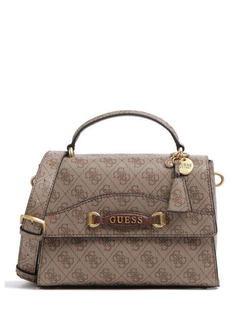 GUESS EMERA 4G Bolso de mano, con bandolera LOGOTIPO DE LECHE - Bolsos Mujer