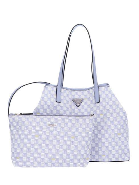 GUESS VIKKY LL Bolsa de hombro logotipo de lavanda - Bolsos Mujer