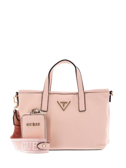 GUESS LATONA  Mini bolso de mano, con bandolera durazno claro - Bolsos Mujer