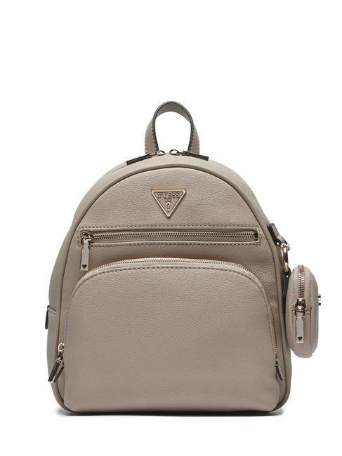 GUESS POWER PLAY Mochila gris pardo - Bolsos Mujer