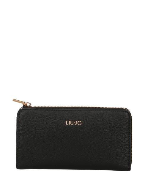 LIUJO NEVET  Cartera con cremallera NEGRO - Carteras Mujer