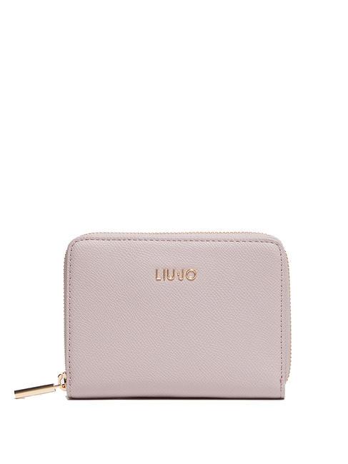 LIUJO NEVET  Cartera mediana con cremallera humo de rosa - Carteras Mujer