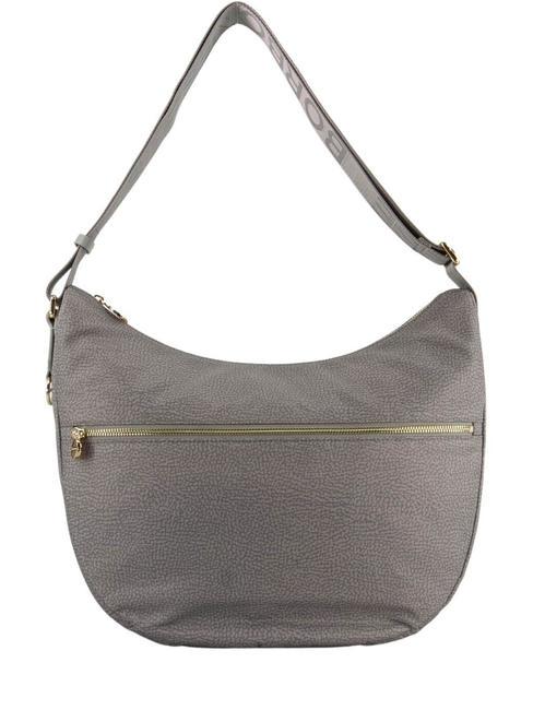 BORBONESE BORBONESO Bolso LUNA Hobo, mediano nube - Bolsos Mujer