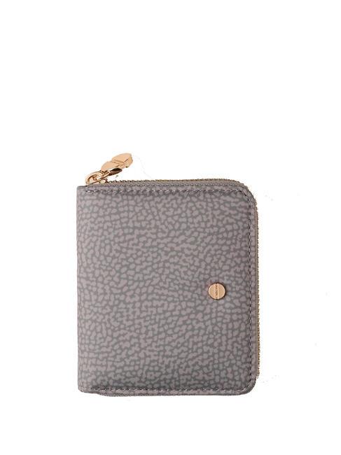 BORBONESE CLASSICA  Cartera mediana con cremallera nube - Carteras Mujer