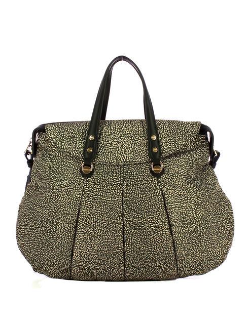 BORBONESE CROISSANT  Bolso de mano, con bandolera OP / NATURAL / NEGRO - Bolsos Mujer