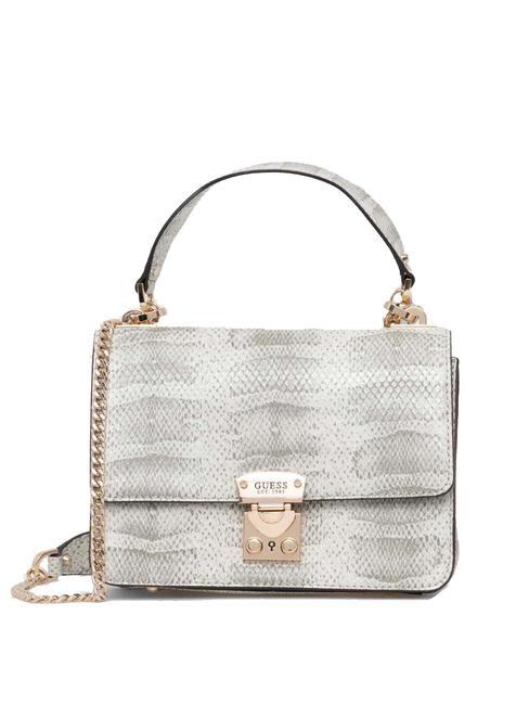 GUESS ELIETTE Bolso bandolera con solapa lalie belleza natural - Bolsos Mujer