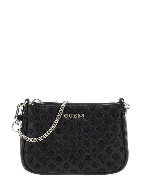 GUESS DAILY Mini bolso de mano con asa de cadena NEGRO - Bolsos Mujer