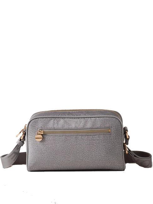 BORBONESE BORBONESO Mini bolso bandolera de tela nube - Bolsos Mujer