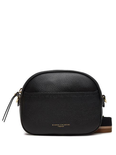 GIANNI CHIARINI NINA  Mini bolso bandolera, en piel. negro - Bolsos Mujer