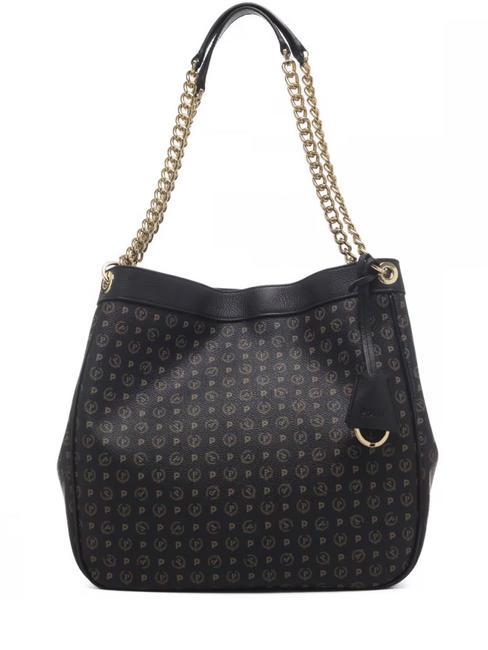 POLLINI HERITAGE Bolso bandolera transformable negro - Bolsos Mujer