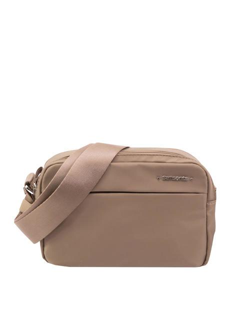 SAMSONITE MOVE 4.0 Minibolso de hombro gris fósil - Bolsos Mujer