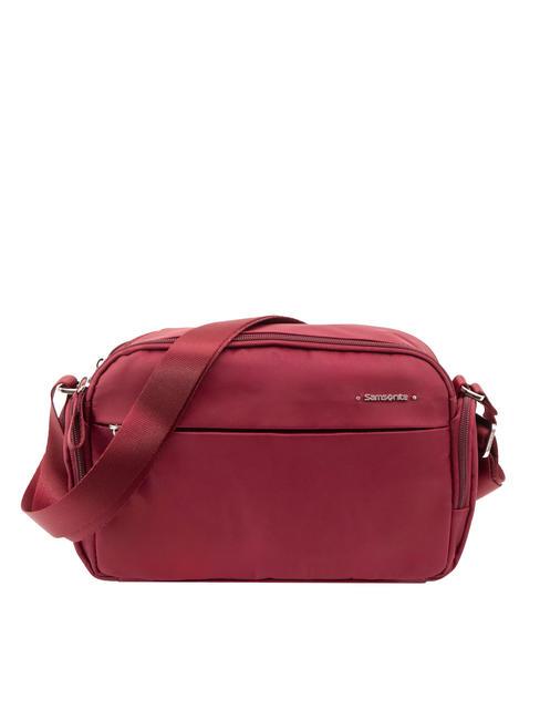 SAMSONITE MOVE 4.0 Bolso bandolera pequeño ROJO GRANATE - Bolsos Mujer