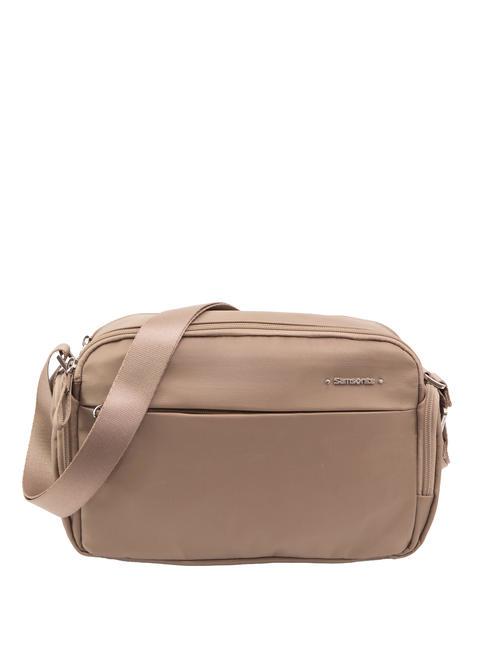 SAMSONITE MOVE 4.0 Bolso bandolera pequeño gris fósil - Bolsos Mujer