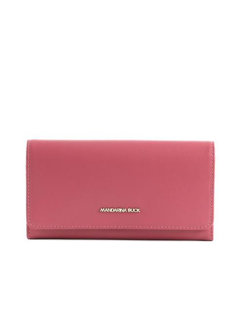 MANDARINA DUCK LUNA Cartera grande de piel rubor - Carteras Mujer