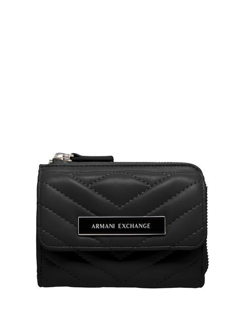 ARMANI EXCHANGE PLAQUE Cartera de mujer negro - Carteras Mujer